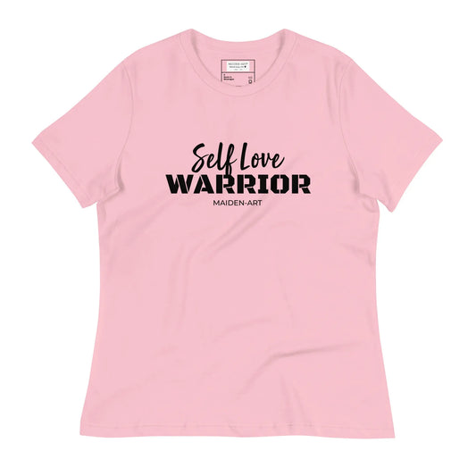 Empower Yourself with the Self Love Warrior Relaxed Tee for Women! 💖✨