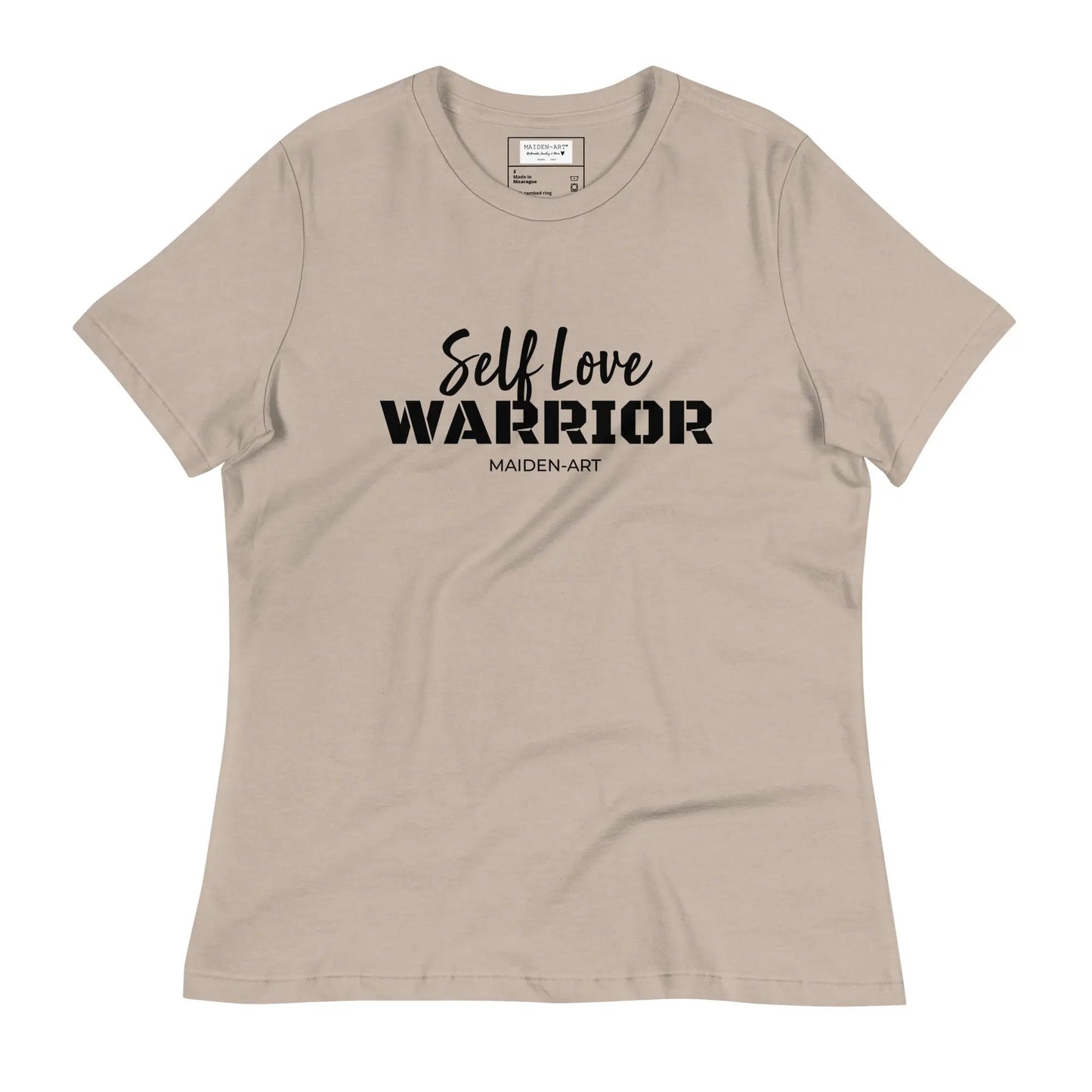 Empower Yourself with the Self Love Warrior Relaxed Tee for Women! 💖✨