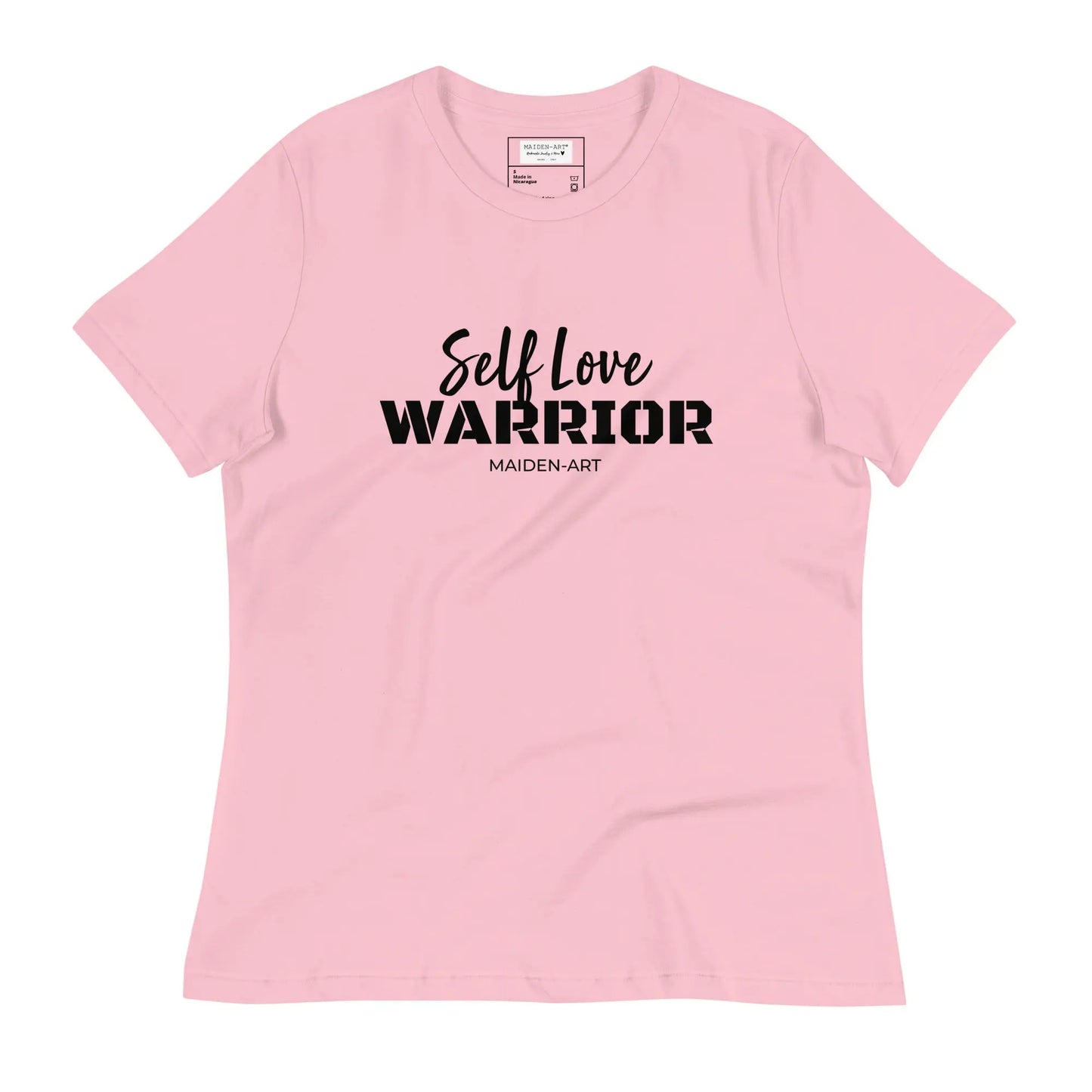 Empower Yourself with the Self Love Warrior Relaxed Tee for Women! 💖✨