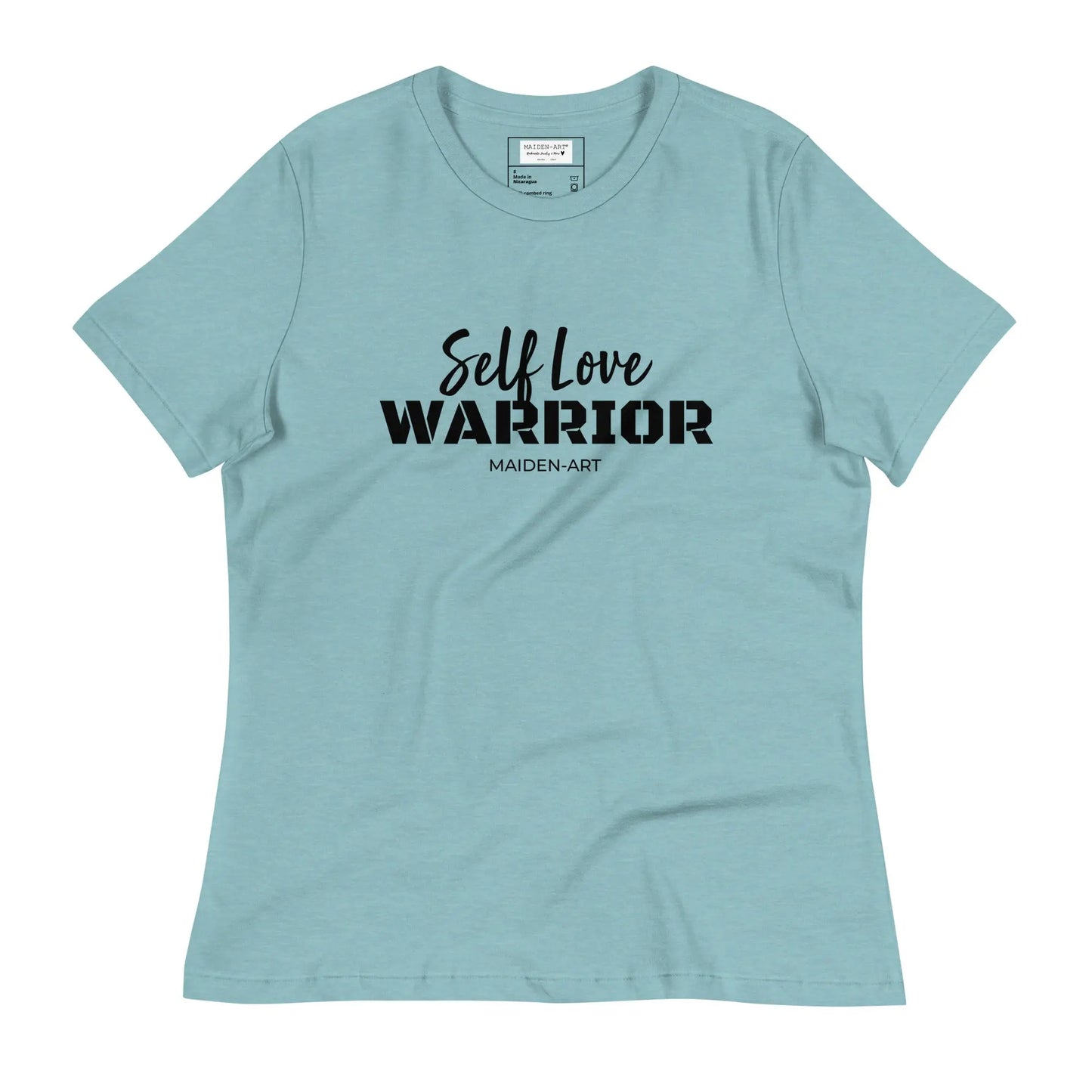 Empower Yourself with the Self Love Warrior Relaxed Tee for Women! 💖✨