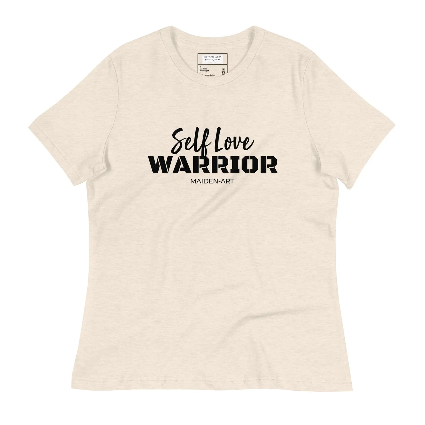 Empower Yourself with the Self Love Warrior Relaxed Tee for Women! 💖✨