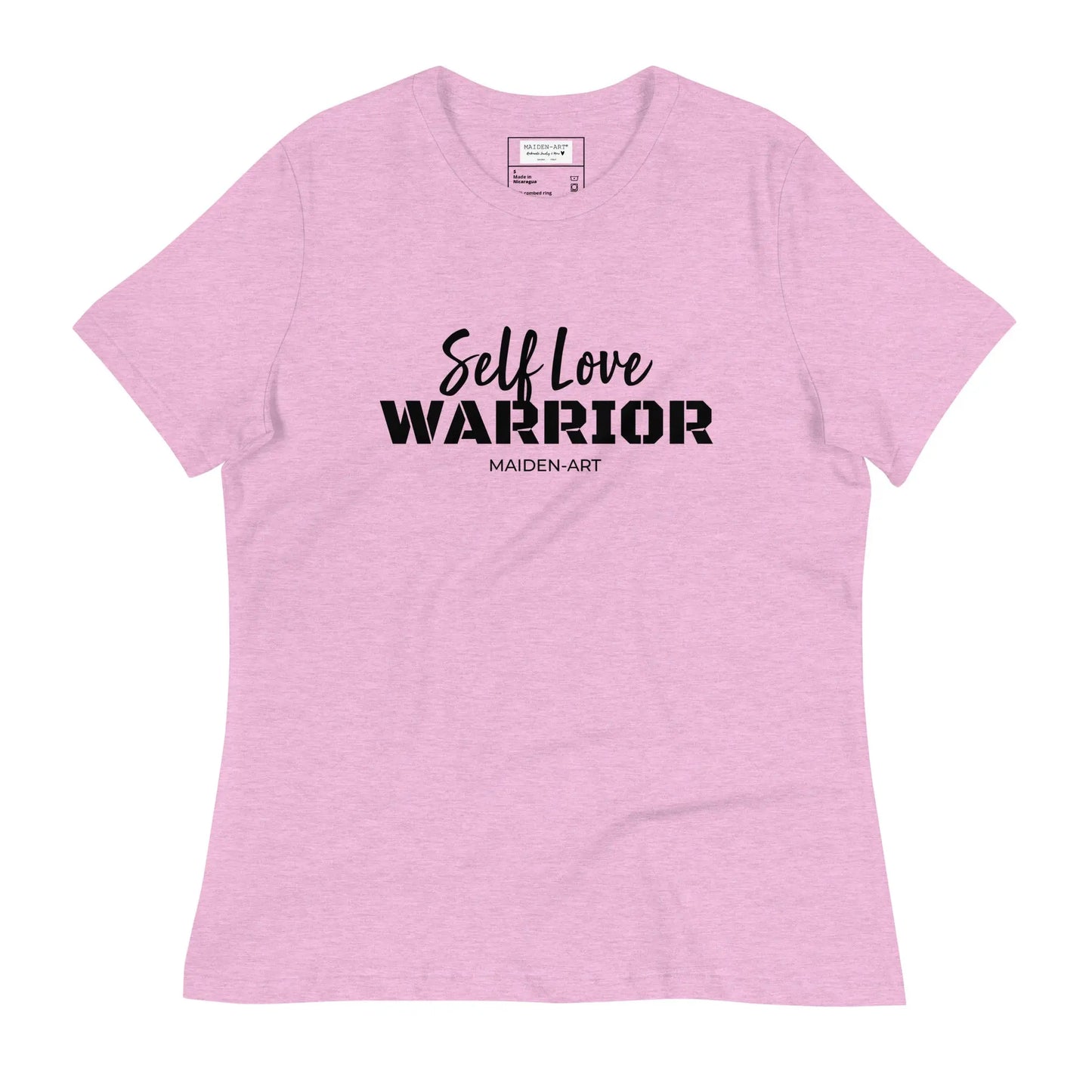 Empower Yourself with the Self Love Warrior Relaxed Tee for Women! 💖✨