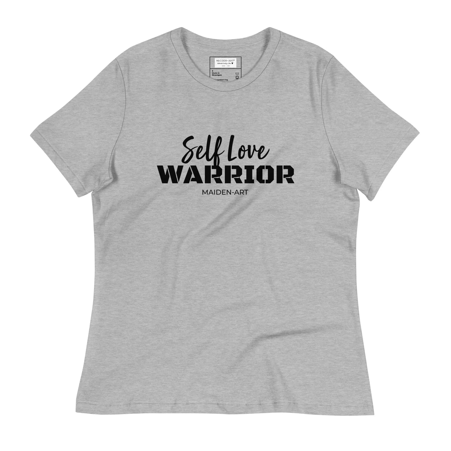 Empower Yourself with the Self Love Warrior Relaxed Tee for Women! 💖✨